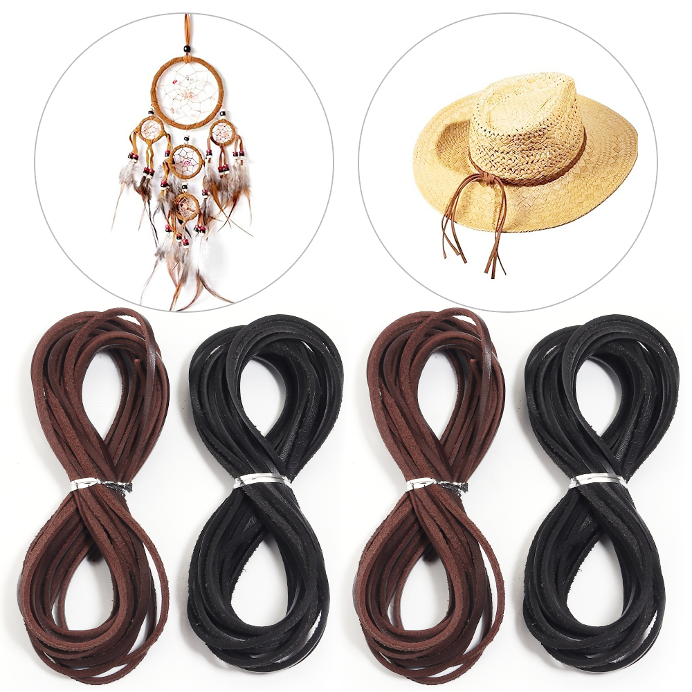 5yards 3mm Genuine Cow Leather - Braided Line recensione e prezzo