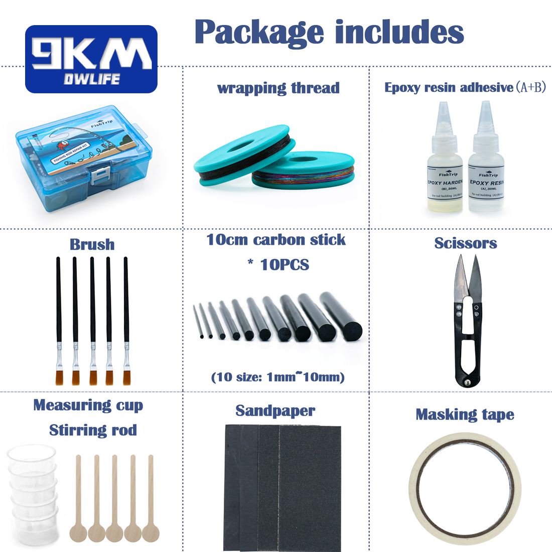 Fishing Rod Repair Kit Complet - Freshwater Line recensione e prezzo