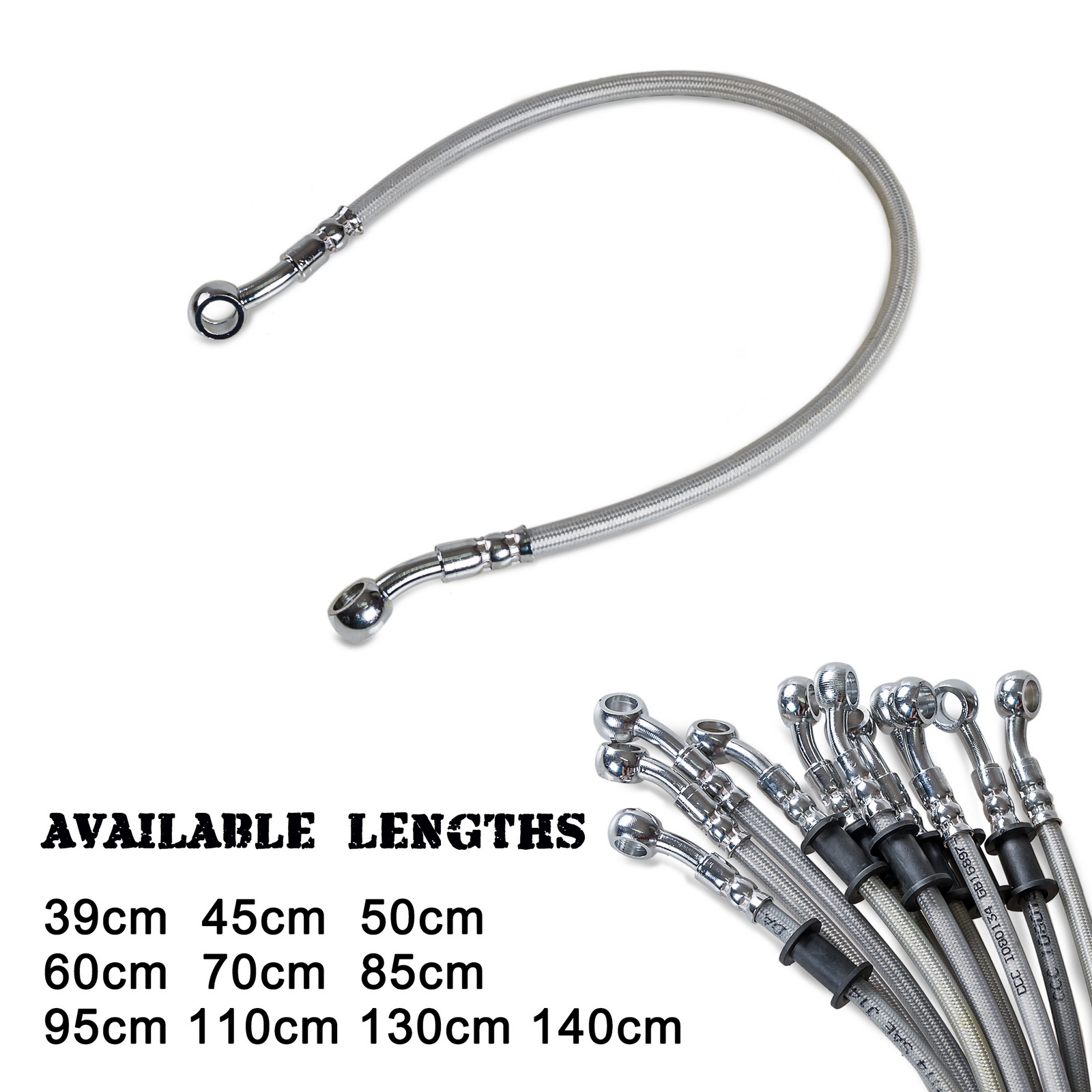 39cm-140cm Motorcycle Brake Oi - Braided Line recensione e prezzo