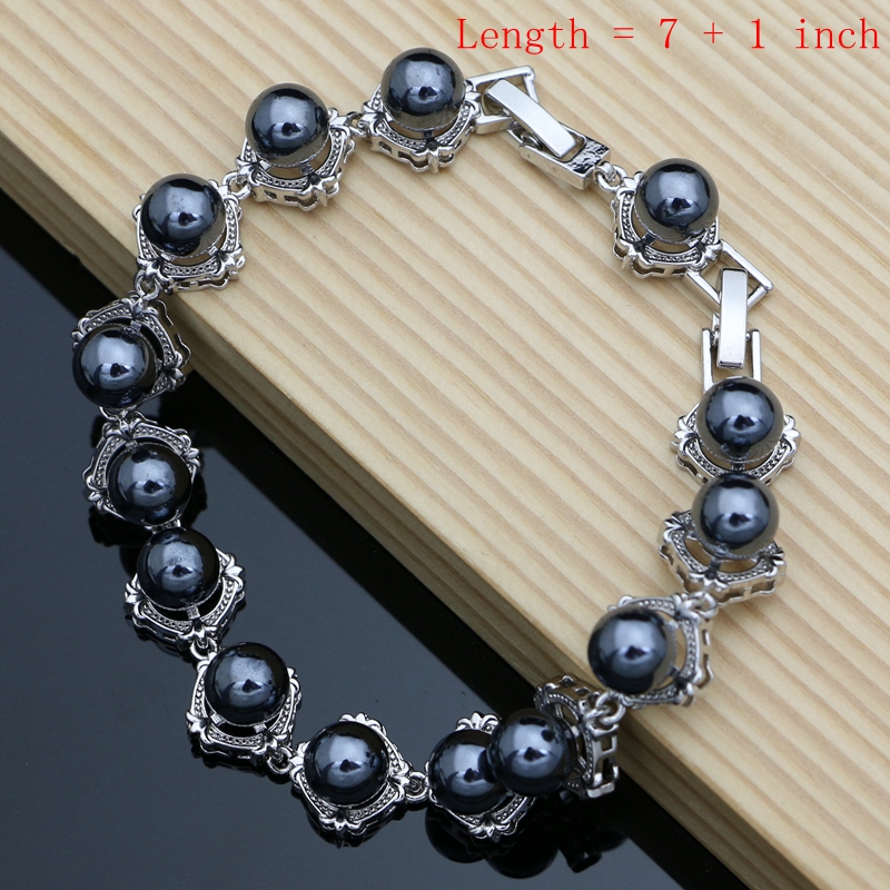 Black Pearls 925 Silver Jewelr - Freshwater Line recensione e prezzo