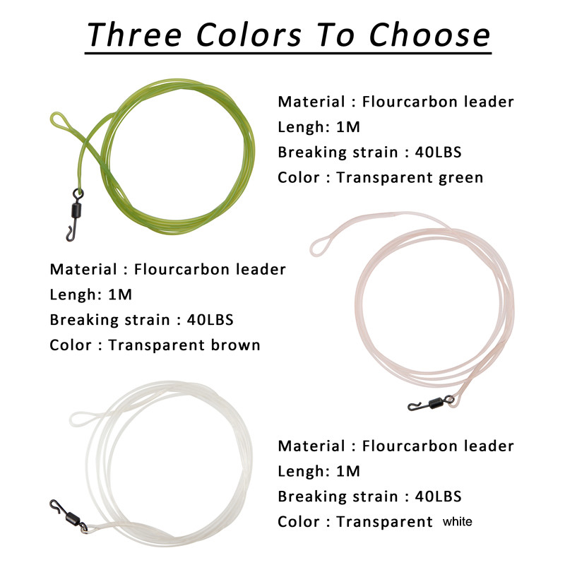 3Pcs/5pcs 40LB Carp fishing le - Fluorocarbon Line recensione e prezzo