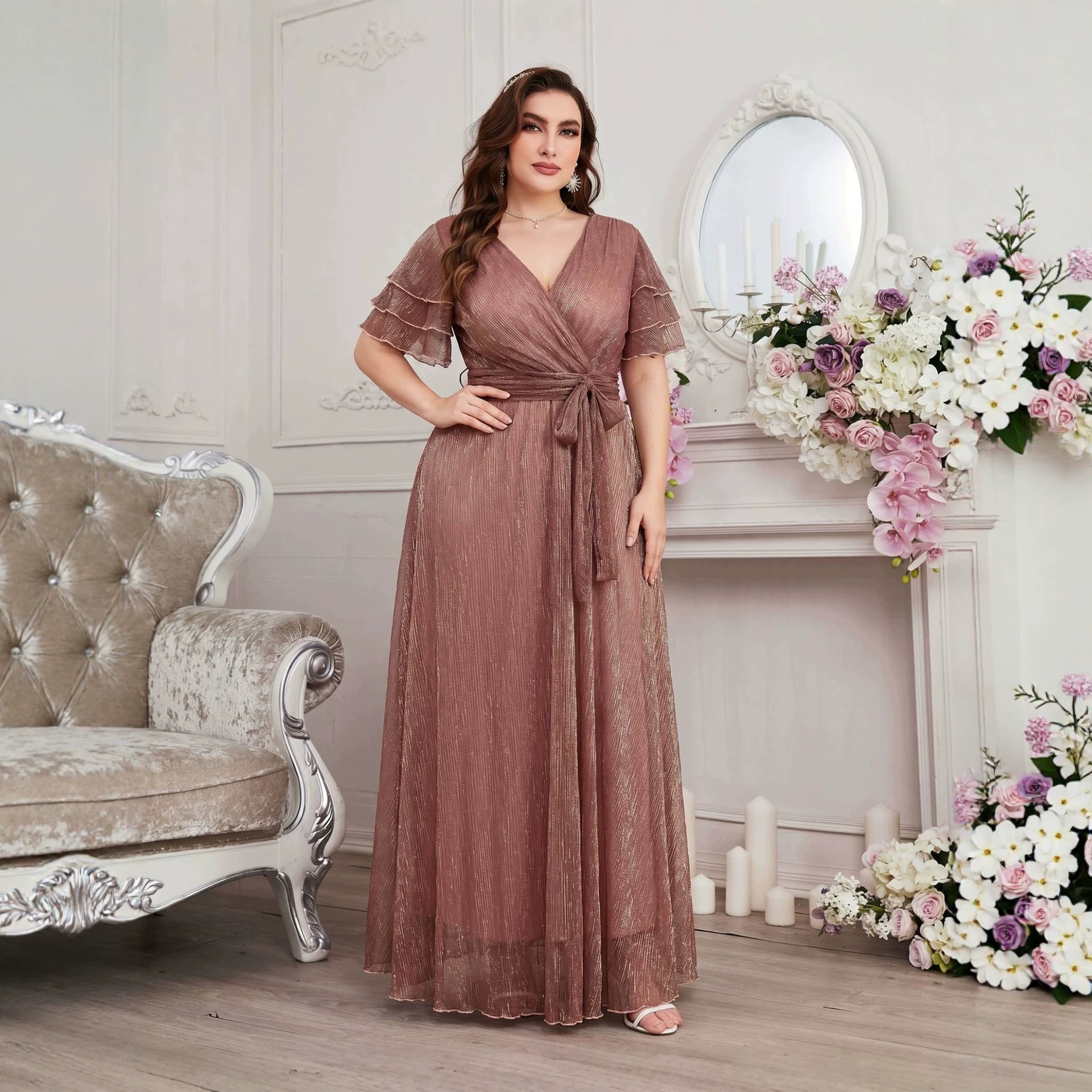 Luxury Curvy Blush Gold Glitte - Fly Line recensione e prezzo