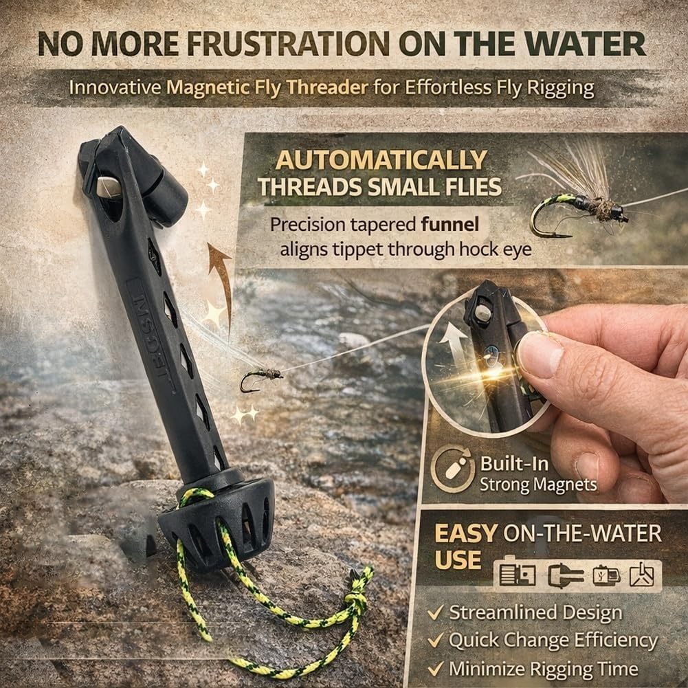 Portable Magnetic Fly Threader - Monofilament Line recensione e prezzo