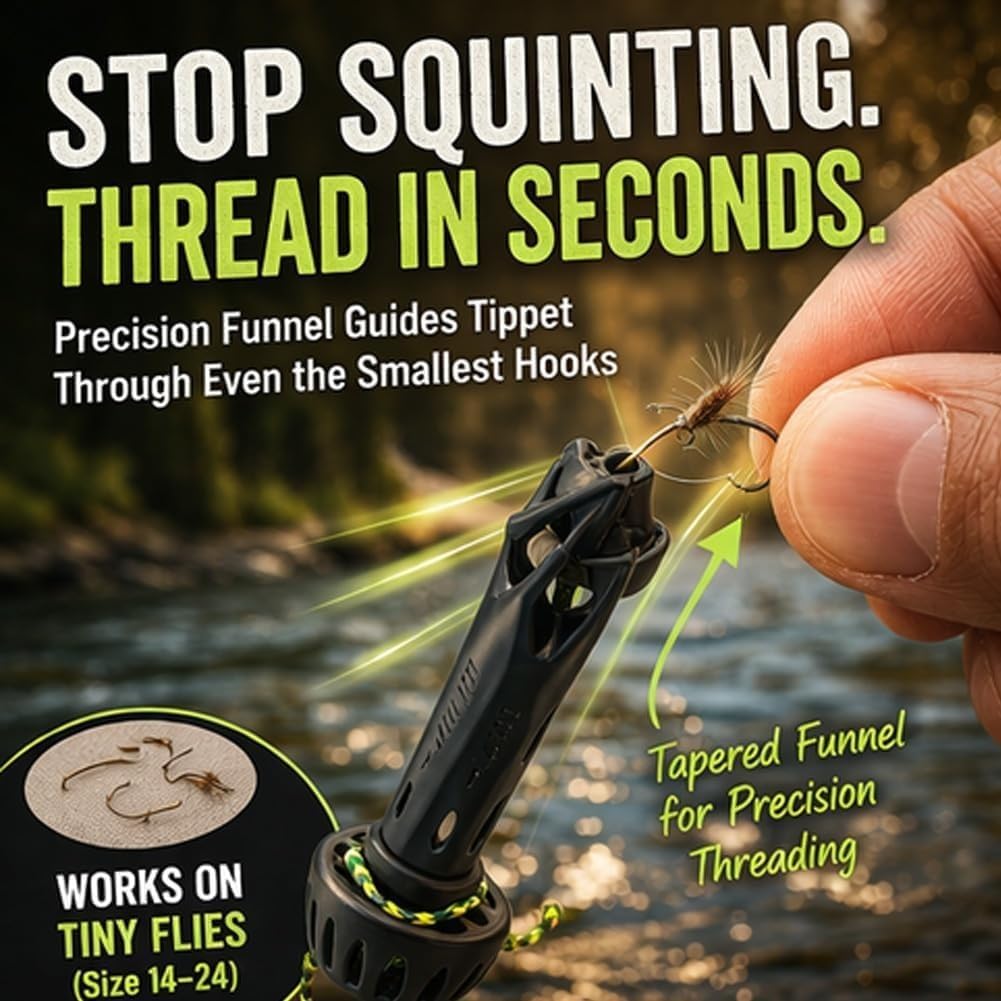 Portable Magnetic Fly Threader - Monofilament Line recensione e prezzo