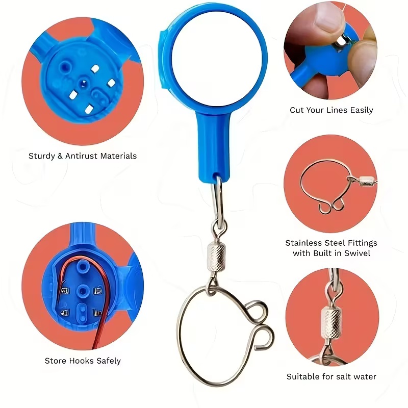 2pcs   Fishing Gadgets: Knotti - Fishing Line Dispenser recensione e prezzo