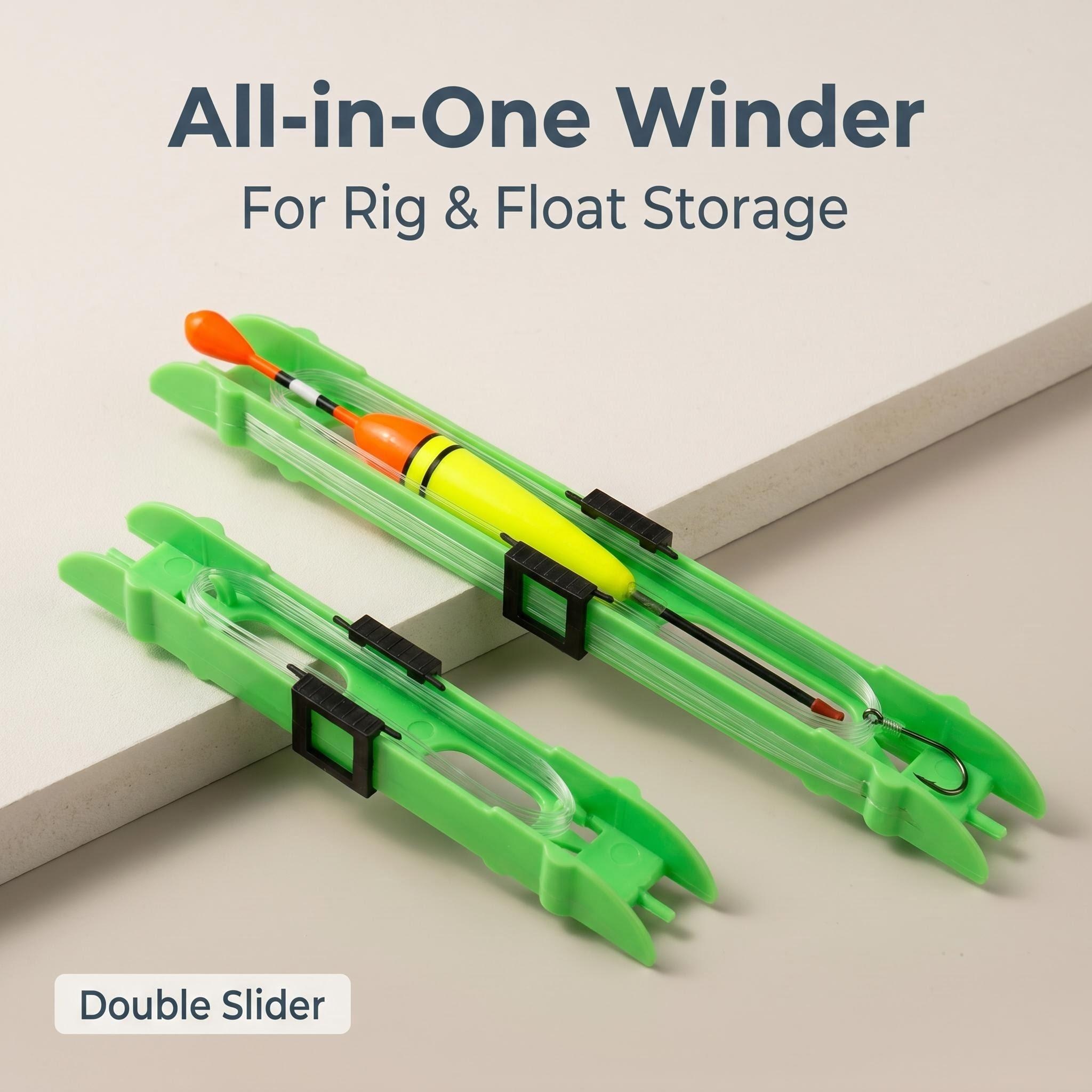 HIRISI 10Pcs Double Slider Fis - Fishing Line Dispenser recensione e prezzo