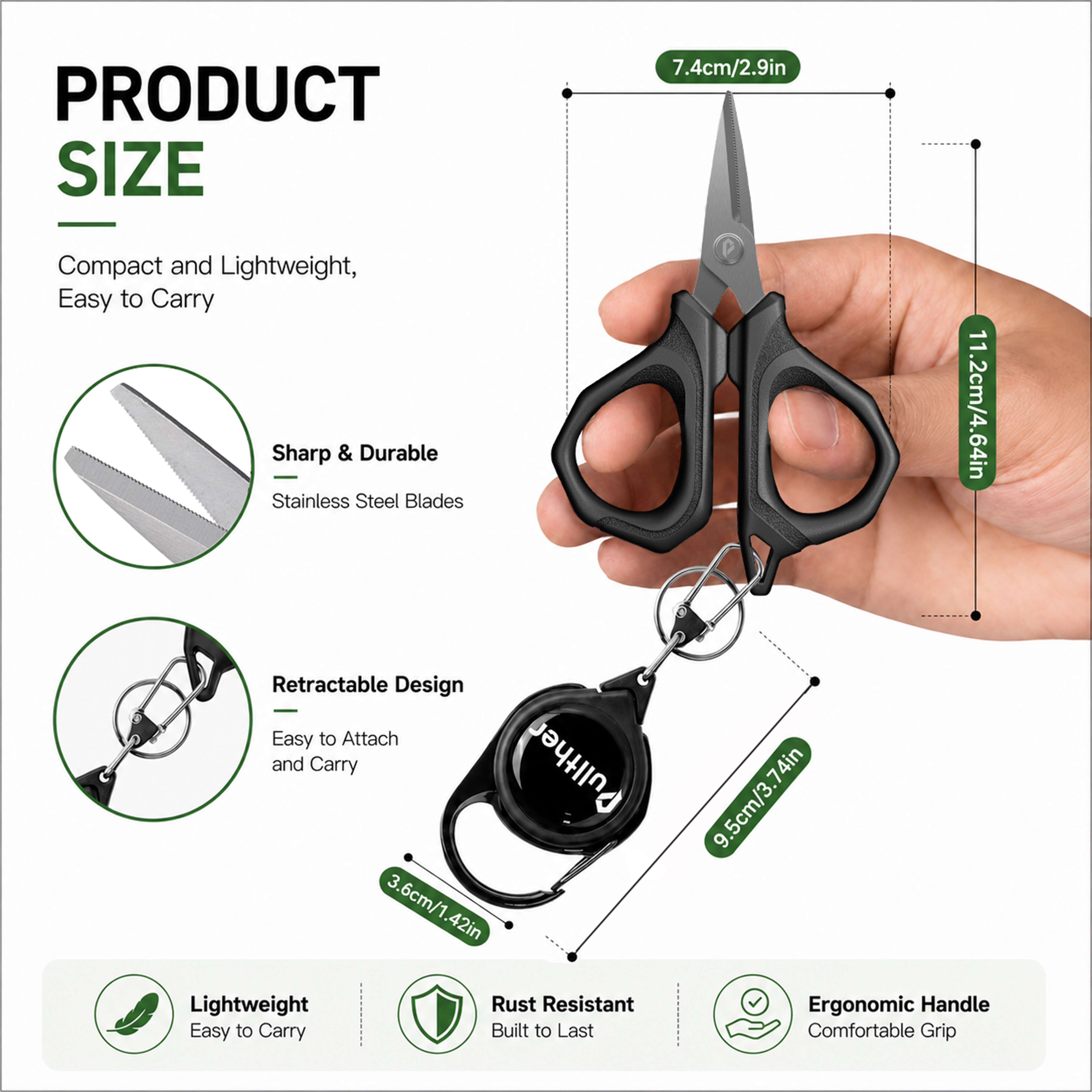 Fishing Scissors Stainless Ste - Fishing Line Cutter recensione e prezzo