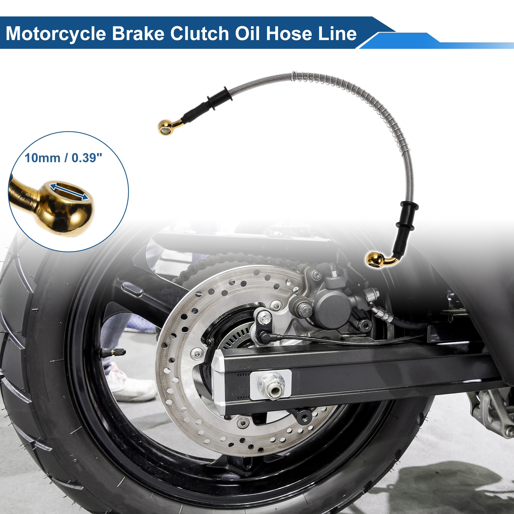 Motoforti 40cm Motorcycle Brak - Braided Line recensione e prezzo