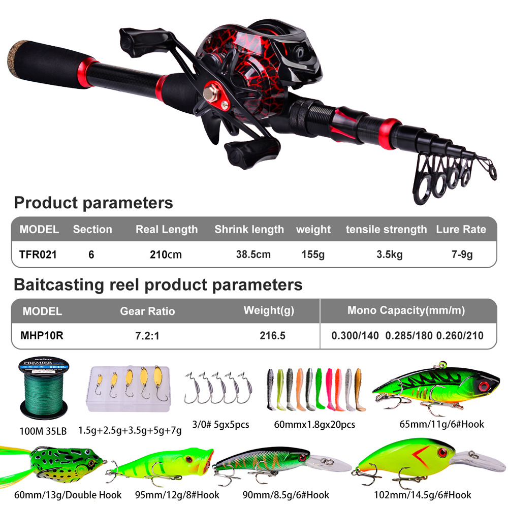 Carbon Fiber Long Casting Bait - Freshwater Line recensione e prezzo
