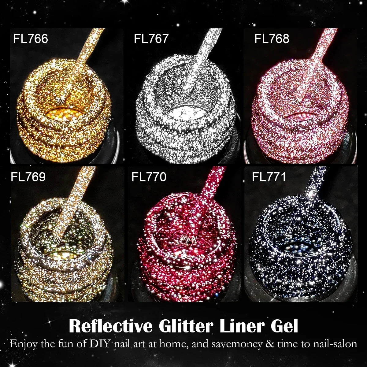 7/9/10/13pcs Gold Silver Refle - Copolymer Line recensione e prezzo