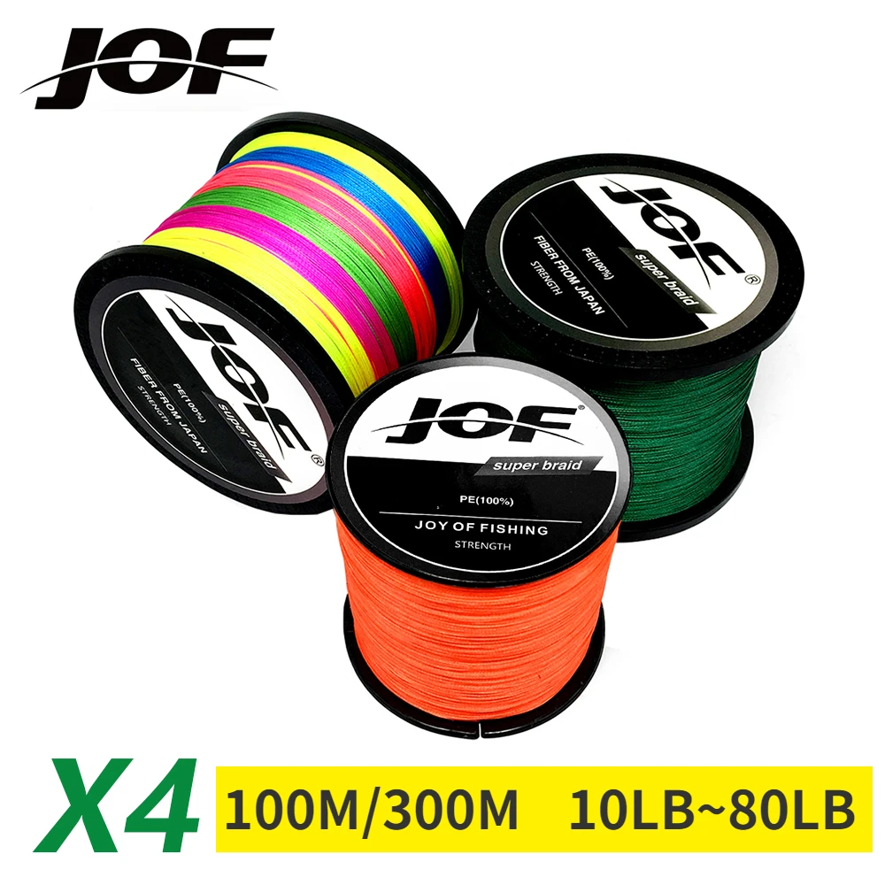 JOF x4 Braided PE Fishing Line - Copolymer Line recensione e prezzo