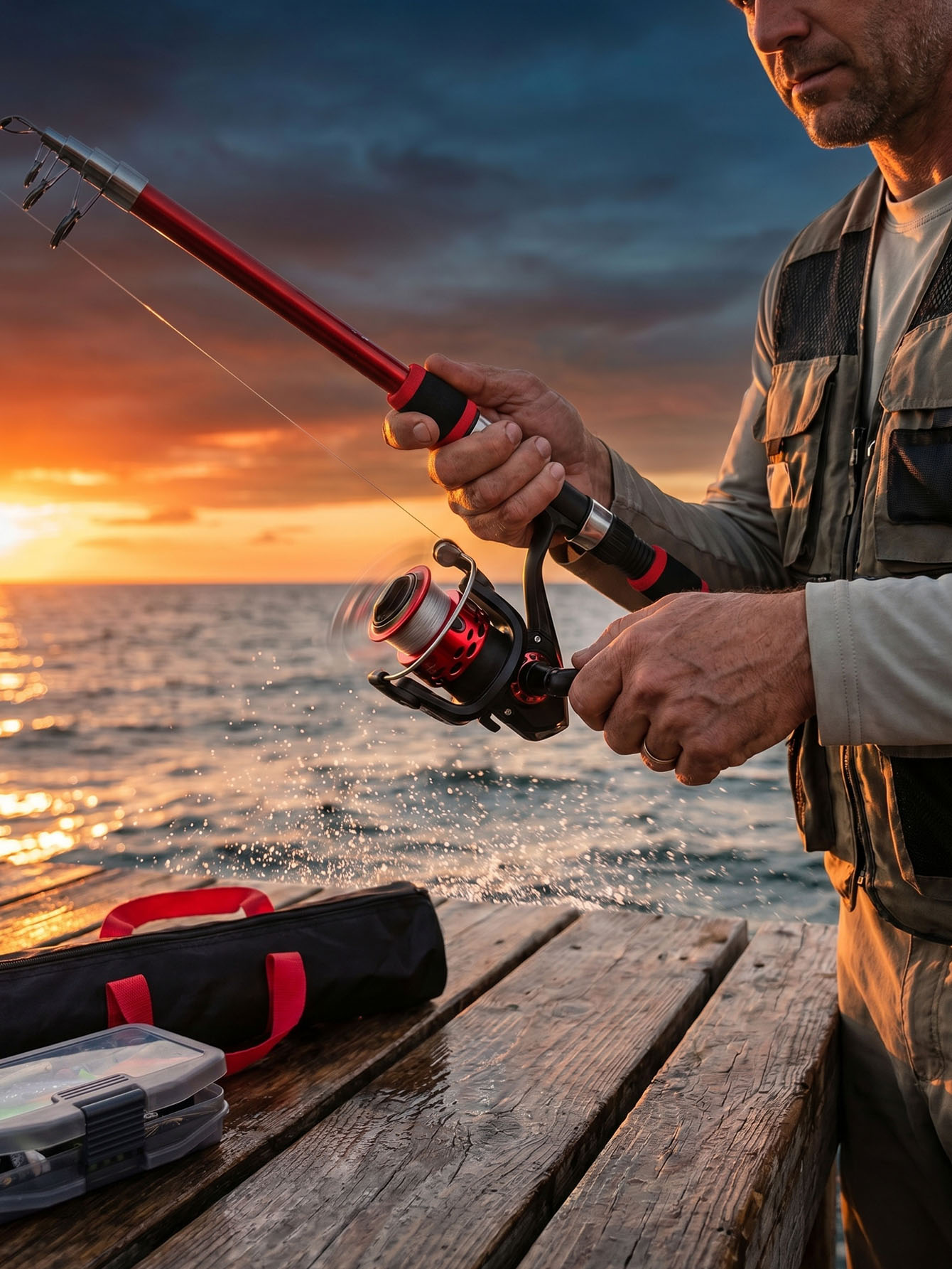 Fishing Rod Reel Combos Collap - Fishing Line Spooler recensione e prezzo