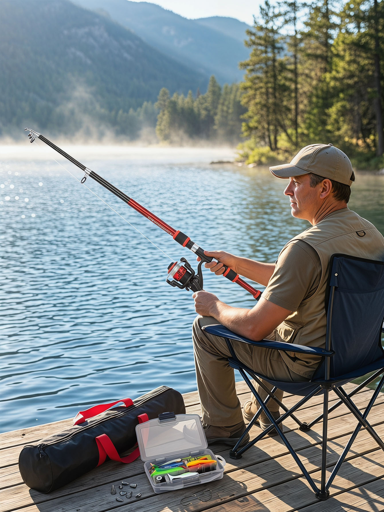 Fishing Rod Reel Combos Collap - Fishing Line Spooler recensione e prezzo