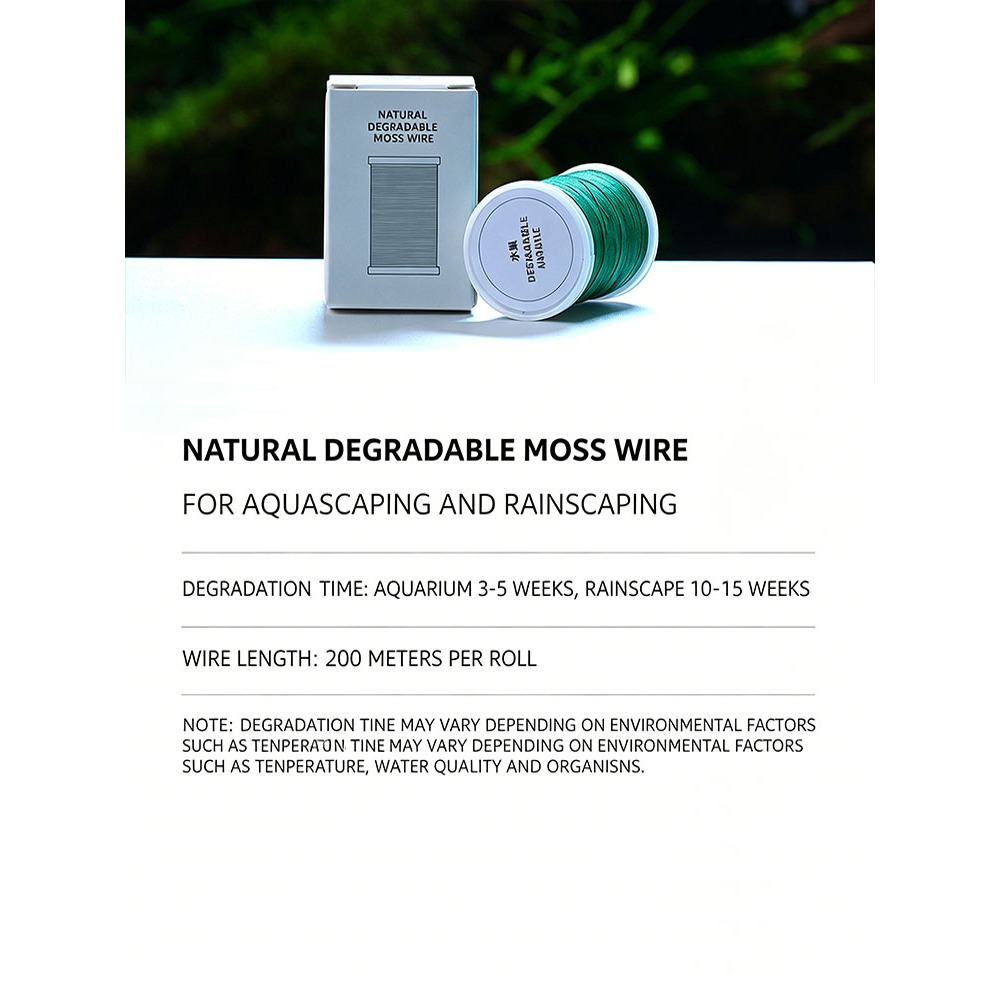 Biodegradable Moss Thread for  - Freshwater Line recensione e prezzo