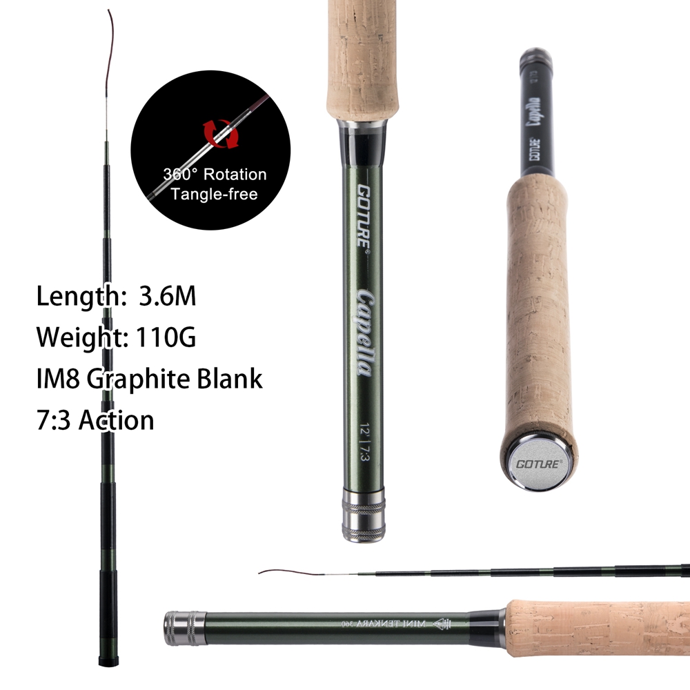 Goture Tenkara Fly Fishing Rod - Saltwater Line recensione e prezzo