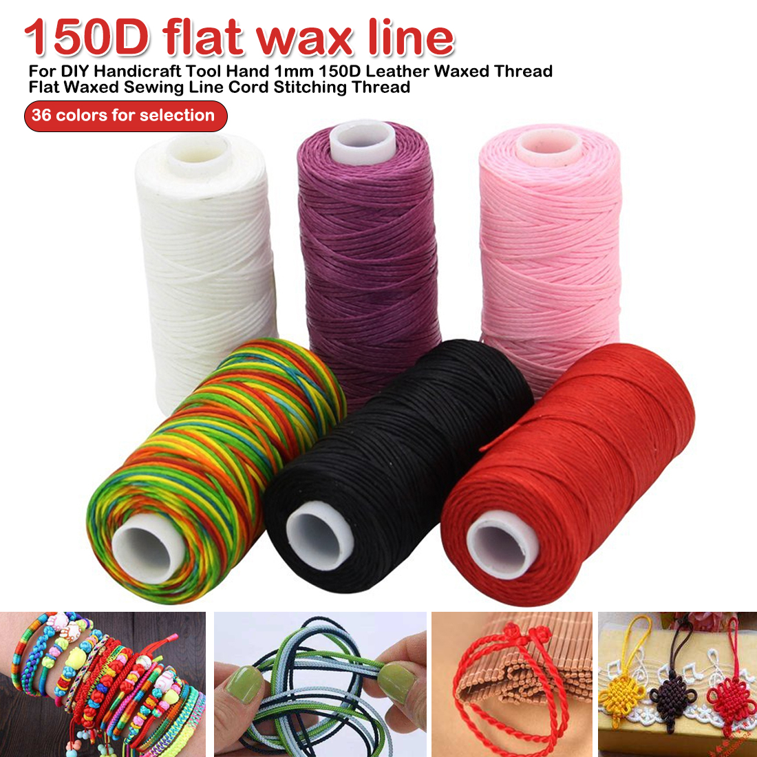 1mm 150D Leather Waxed Thread  - Copolymer Line recensione e prezzo