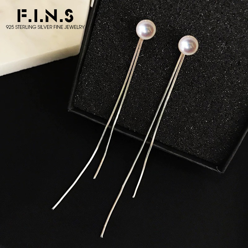 F.I.N.S 925 Silver Earrings Fo - Freshwater Line recensione e prezzo