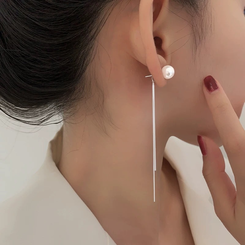 F.I.N.S 925 Silver Earrings Fo - Freshwater Line recensione e prezzo