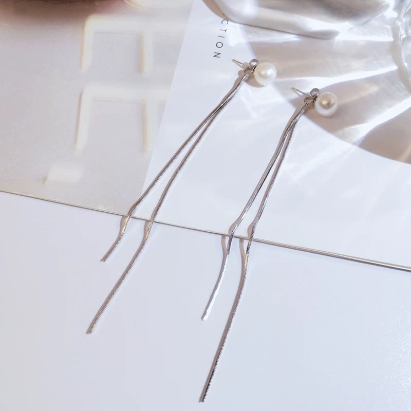 F.I.N.S 925 Silver Earrings Fo - Freshwater Line recensione e prezzo