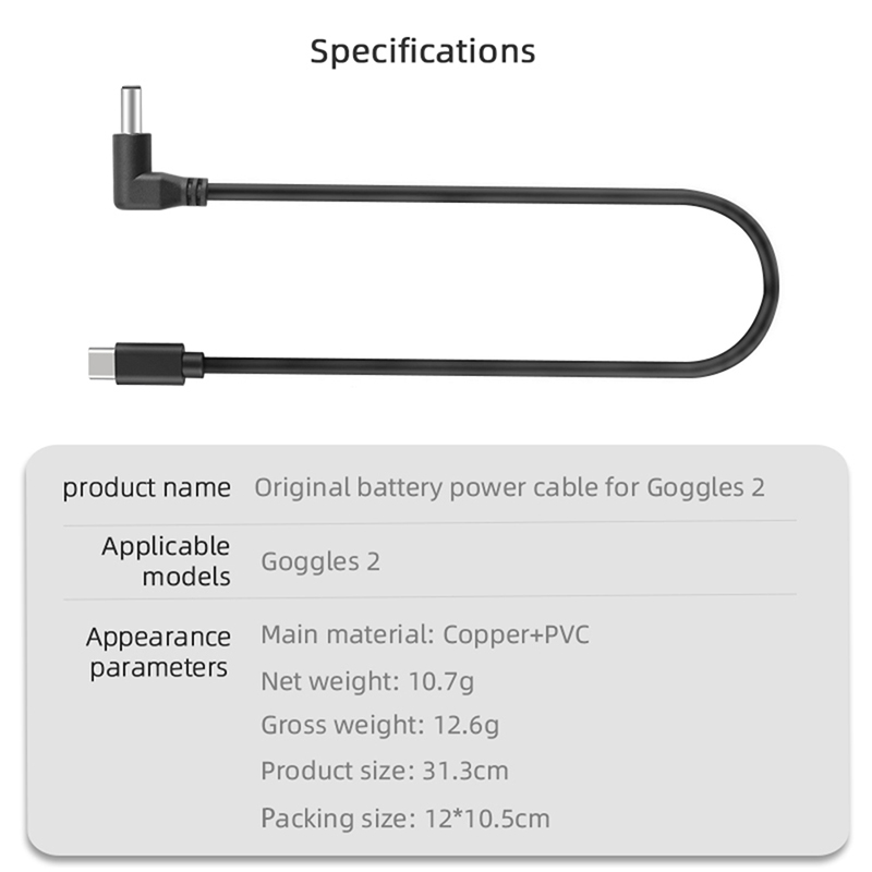 Original Glasses Battery Cable - Tippet Line recensione e prezzo