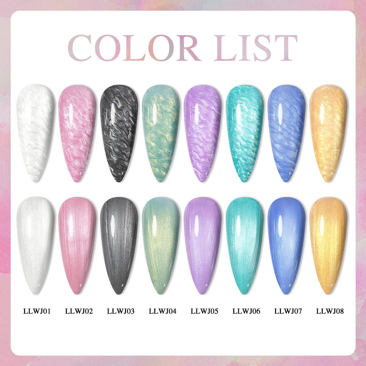 1 piece of shell line gel nail - Copolymer Line recensione e prezzo